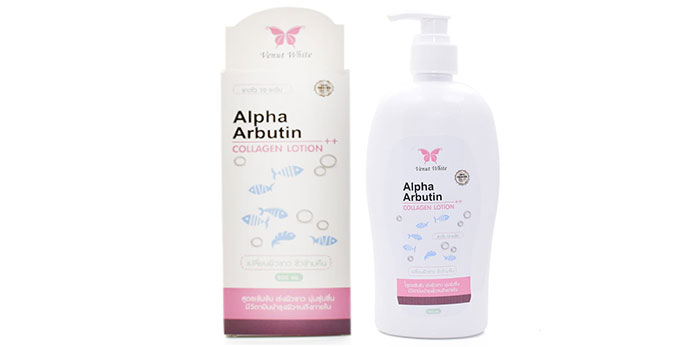Dưỡng Trắng Da Alpha Arbutin Collagen Lotion 500ml Thái Lan Dưỡng Thể-1